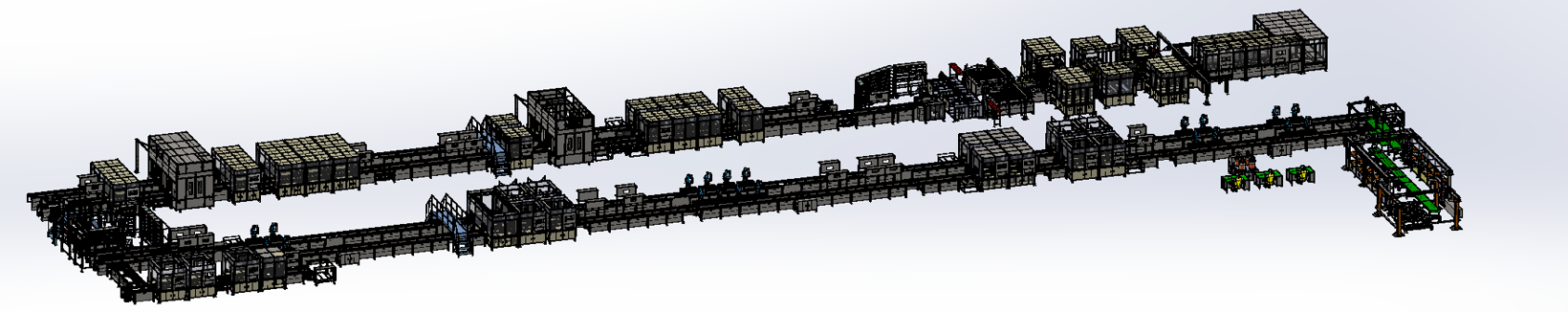 啟停電源組裝線