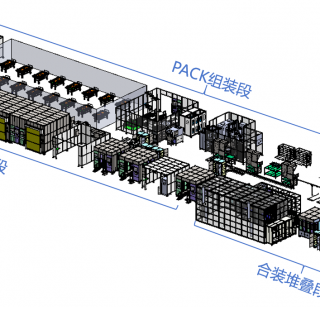 高鎳大圓柱電池CTP組裝線