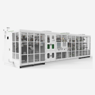 方形電芯激光模切分切一體機