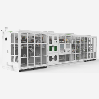 軟包電芯激光模切分切一體機