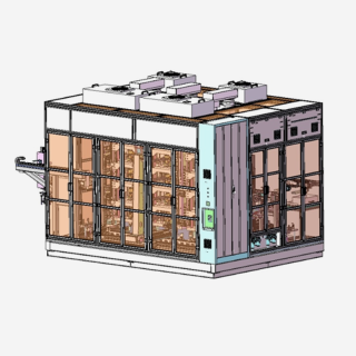 軟包電芯熱冷壓機